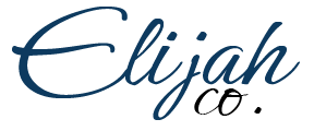 The words Elijah Co as a logo