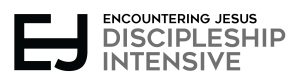 Words and logo for Encountering Jesus Discipleship Intensive